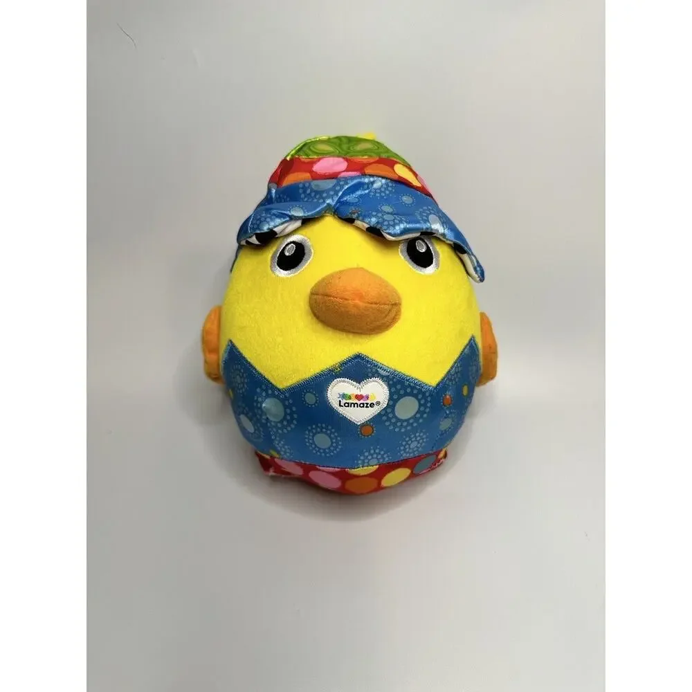 Lamaze Hatching Henry Plush Chick In An Egg Stuffed Animal